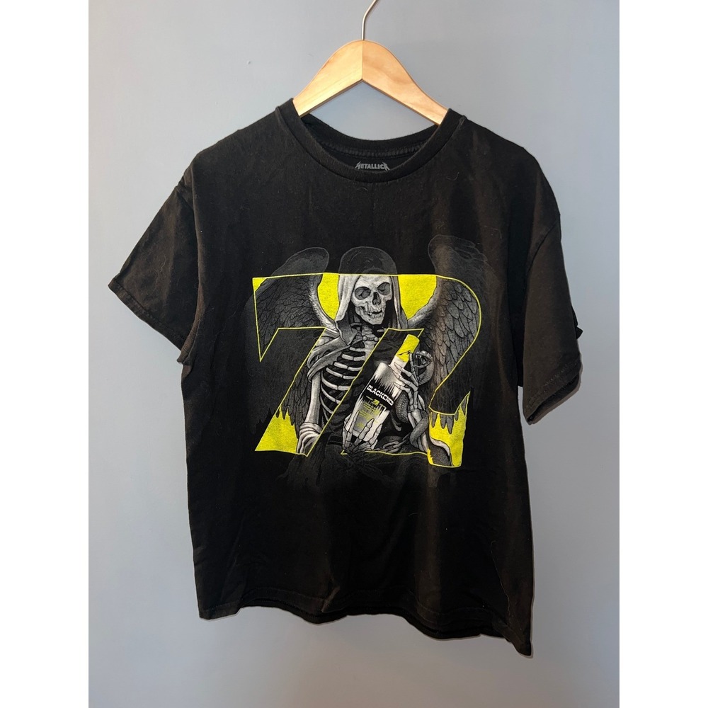 Metallica Blackened M72 North American Tour 2023 T-Shirt Mens Large Black L